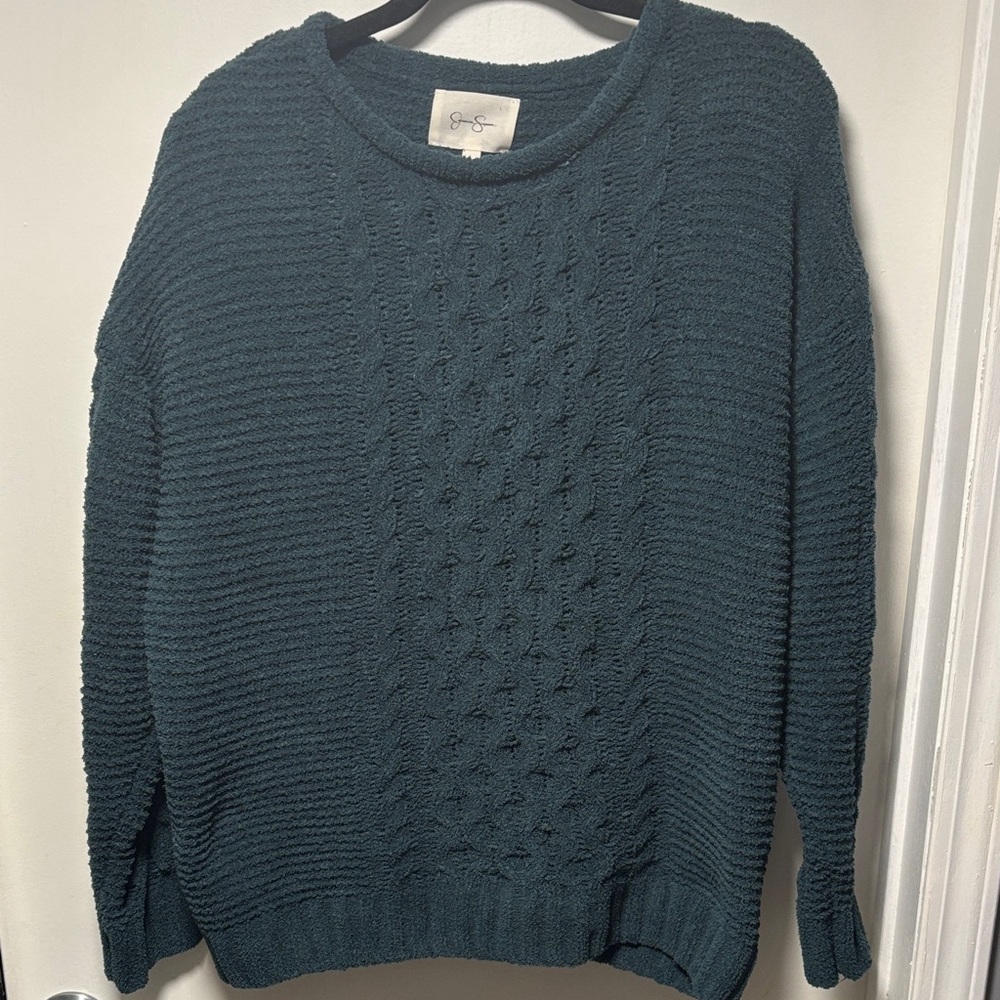 Jessica Simpson green Sweater size large